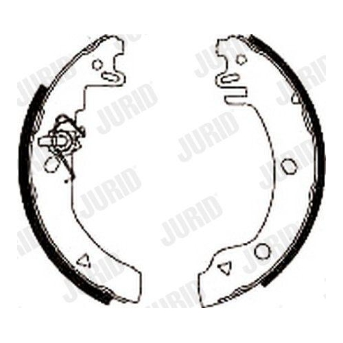 JURID Bremsbackensatz 361537J