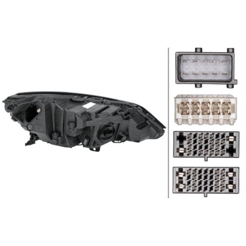 HELLA Hauptscheinwerfer 1EX 354 829-211