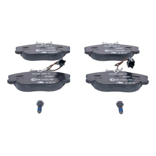 ATE Bremsbelagsatz, Scheibenbremse 13.0460-2987.2