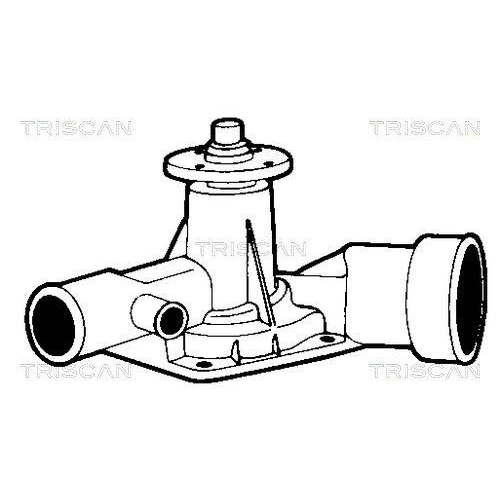 TRISCAN Wasserpumpe, Motork&uuml;hlung 8600 24045