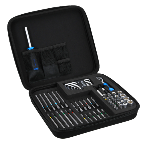CRAFT BOX Bitsatz, universal, 1/4 Zoll 62-teilig SW Stahl 04662L