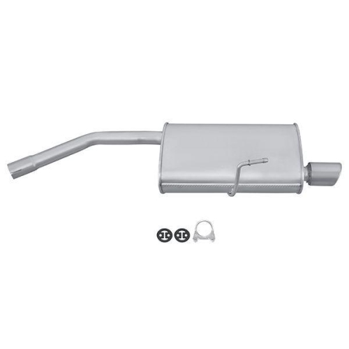 HELLA Endschalld&auml;mpfer Easy2Fit &ndash; PARTNERED with Faurecia 8LD 366 026-481