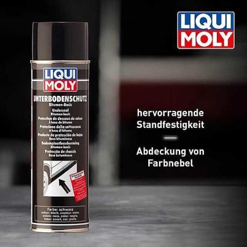 LIQUI MOLY Unterbodenschutz Bitumen schwarz (Spray) 500 ml (6111) UBS