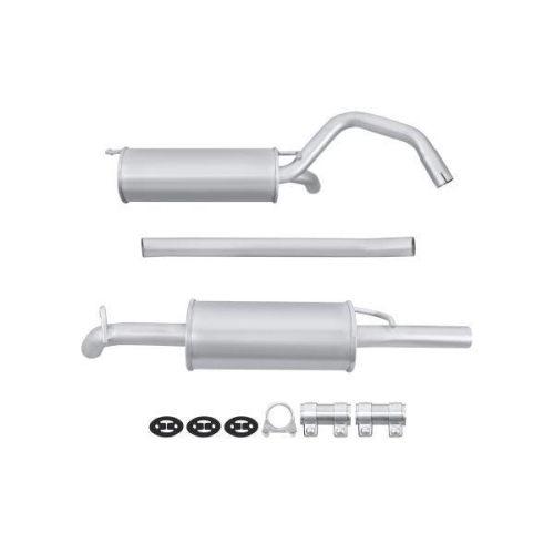 HELLA Endschalld&auml;mpfer Easy2Fit &ndash; PARTNERED with Faurecia 8LD 366 026-721
