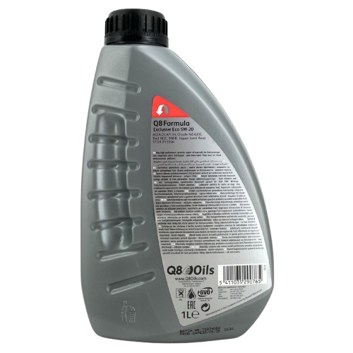 Motor&ouml;l Motoren&ouml;l Q8 Formula Exclusive Eco 5W-20 - 1 Liter Flasche 101105901751