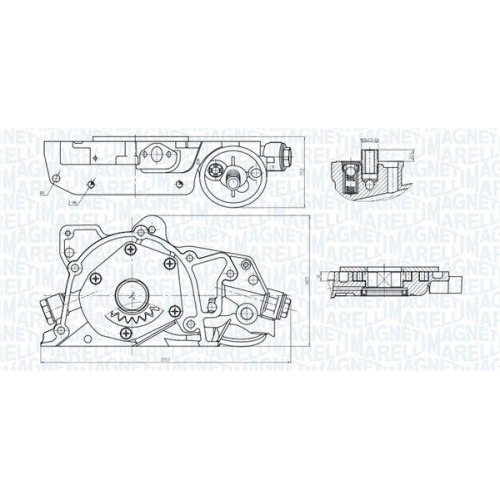 MAGNETI MARELLI &Ouml;lpumpe 351516000045