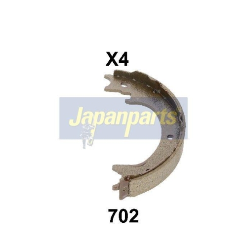 JAPANPARTS Bremsbackensatz GF-702AF