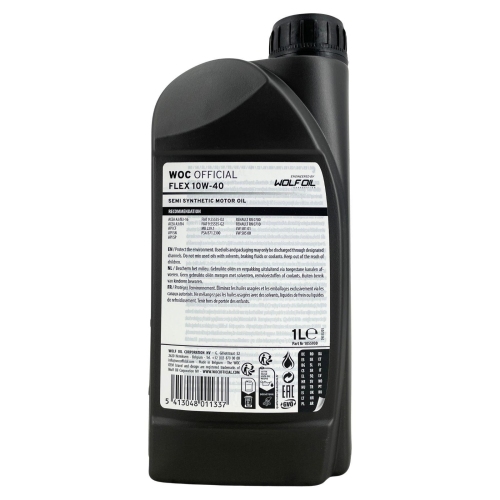 Motor&ouml;l Motoren&ouml;l WOC GM-OV OEM Official Flex 10W-40 - 1 Liter Flasche 1055930