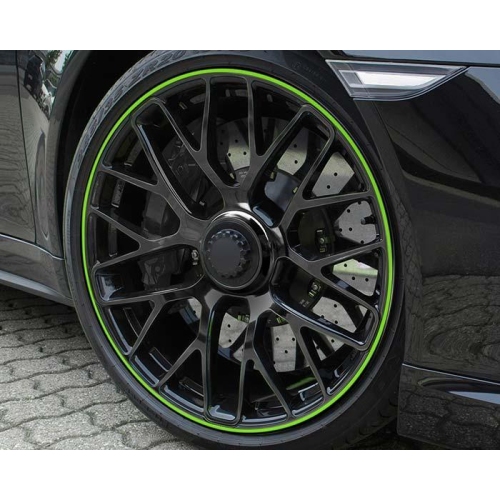 FOLIATEC PIN STRIPING DESIGN FELGEN STRIPES NEON GR&Uuml;N INKL. MONTAGETOOL 34395