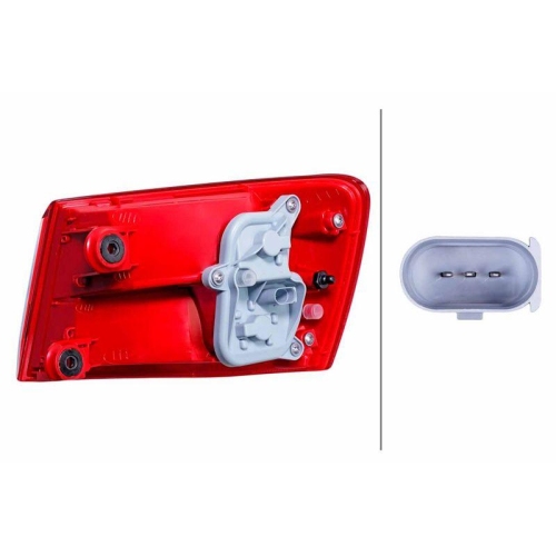 HELLA Heckleuchte 2SD 354 890-011