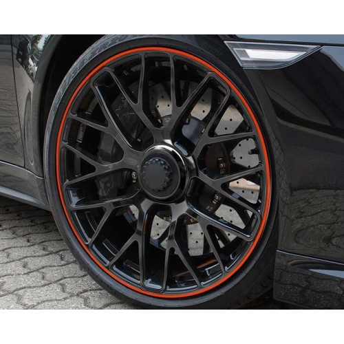 FOLIATEC PIN STRIPING DESIGN FELGEN STRIPES NEON ROT INKL. MONTAGETOOL 34396