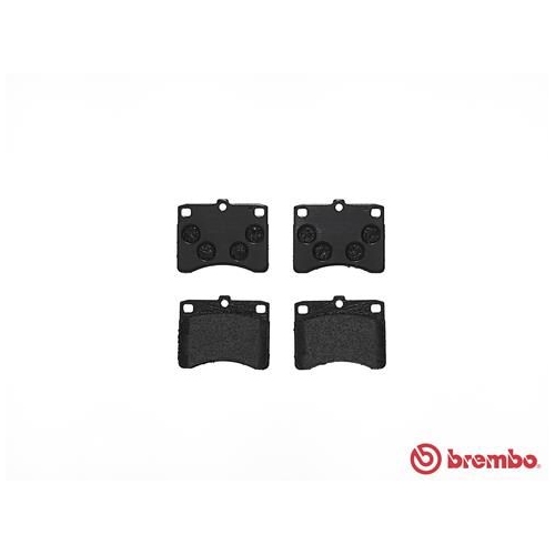 BREMBO Bremsbelagsatz, Scheibenbremse PRIME LINE P 16 003