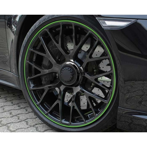 FOLIATEC PIN STRIPING DESIGN FELGEN STRIPES POWER GRÜN MIT MONTAGETOOL