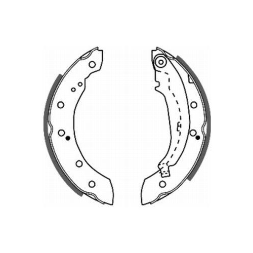 ABE Bremsbackensatz C0P014ABE