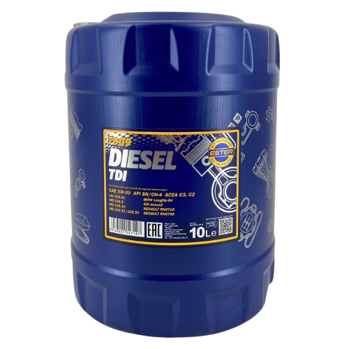 Motor&ouml;l Motoren&ouml;l Mannol Diesel TDI 5W-30 10 Liter Kanister MN7909-10