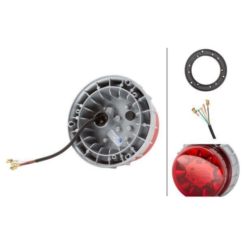 HELLA Blitz-Kennleuchte K-LED 2.0 2XD 011 557-121