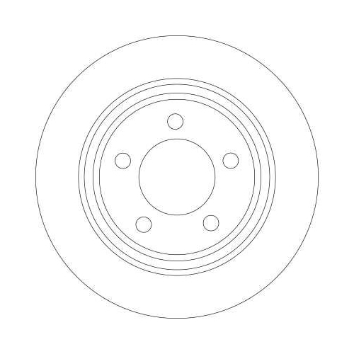 TRW Bremsscheibe DF4420