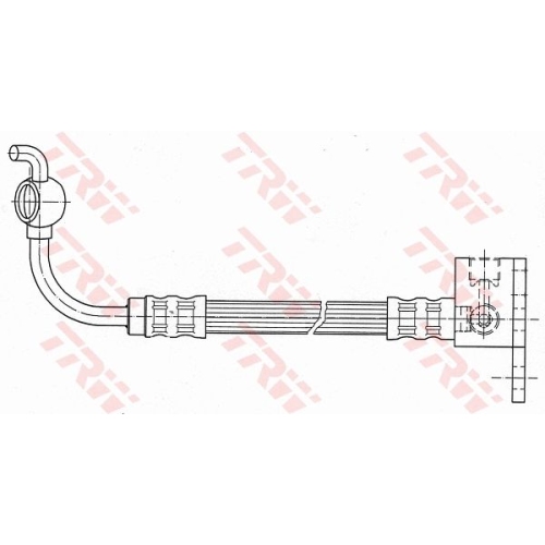 TRW Bremsschlauch PHD648