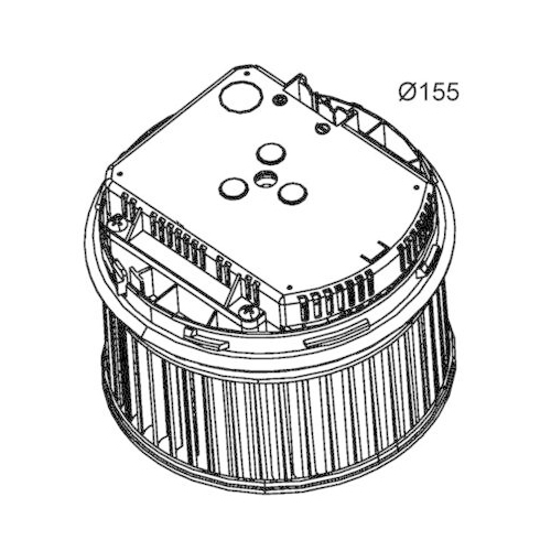 MAHLE Innenraumgebl&auml;se BEHR *** PREMIUM LINE *** AB 261 000P