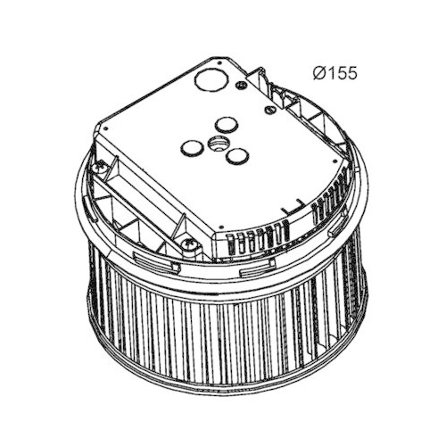 MAHLE Innenraumgebl&auml;se BEHR *** PREMIUM LINE *** AB 262 000P