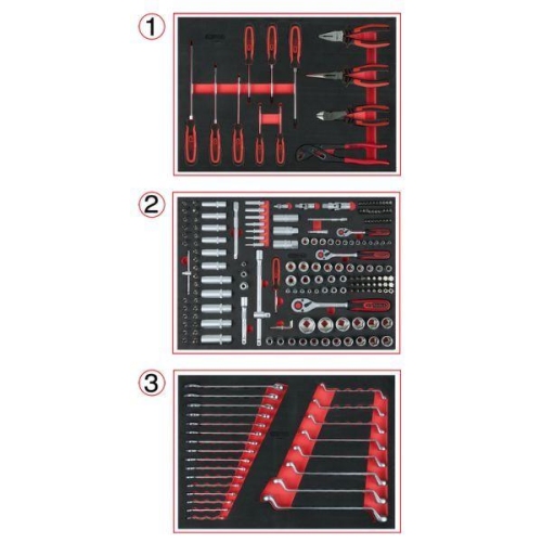 KS TOOLS Werkzeugsatz 713.0215