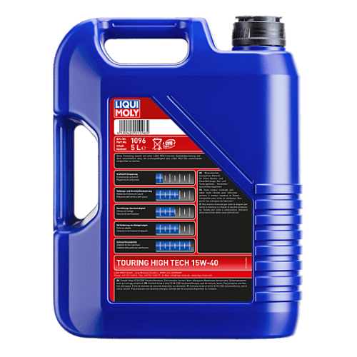 LIQUI MOLY Touring High Tech 15W-40 5 Liter 5L Motor&ouml;l Mineralisch 1096