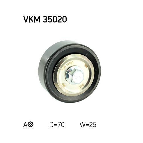 SKF Umlenk-/Führungsrolle, Keilrippenriemen VKM 35020