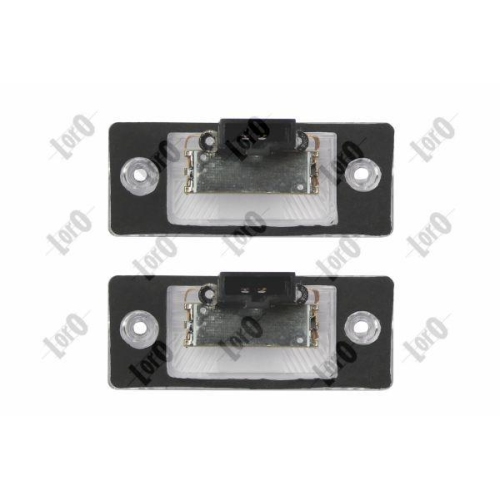 ABAKUS Kennzeichenleuchte LORO TUNING