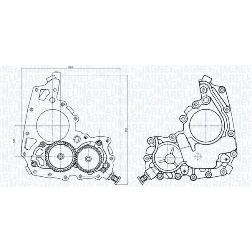 MAGNETI MARELLI &Ouml;lpumpe 351516000121