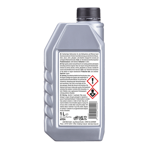Liqui Moly Coolant Ready Mix RAF 12+ K&uuml;hlerfrostschutz 1 Liter gebrauchsfertig