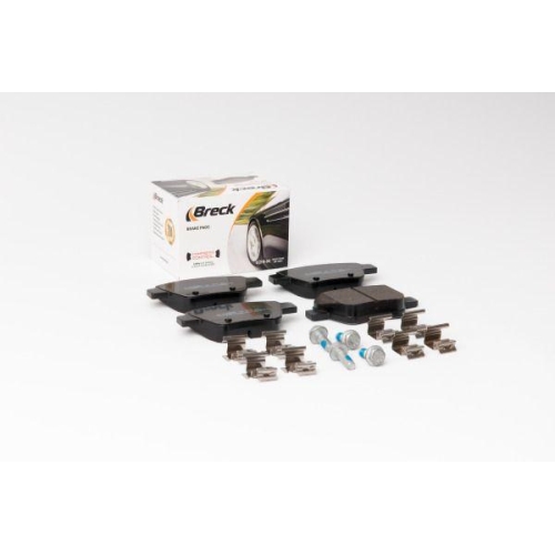 BRECK Bremsbelagsatz, Scheibenbremse 24563 00 704 00