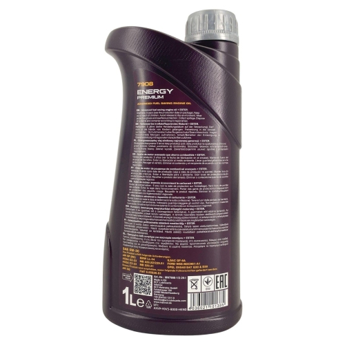 Motor&ouml;l Motoren&ouml;l Mannol Energy Premium 5W-30 1 Liter Flasche MN7908-1