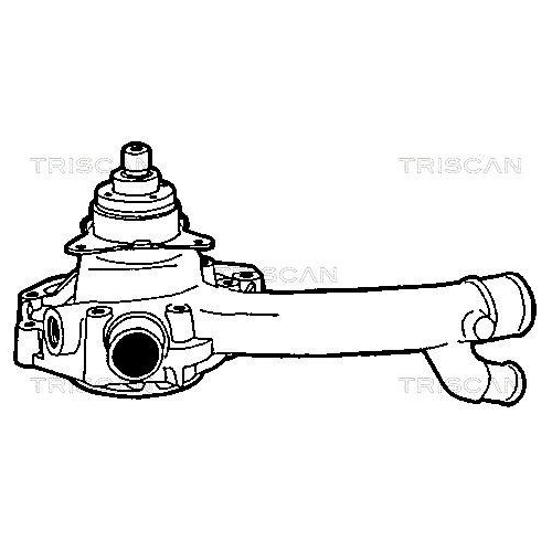 TRISCAN Wasserpumpe, Motorkühlung 8600 23828