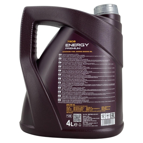 Motor&ouml;l Motoren&ouml;l Mannol Energy Premium 5W-30 4 Liter Kanister MN7908-4