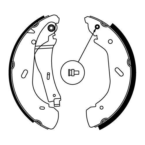 TRW Bremsbackensatz GS8690