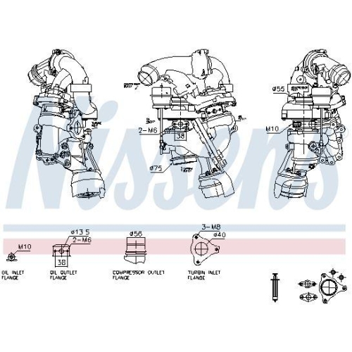 NISSENS Lader, Aufladung ** FACTORY NEW ** 93628