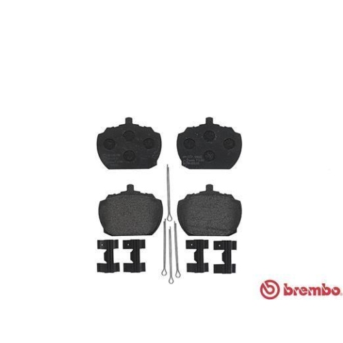 BREMBO Bremsbelagsatz, Scheibenbremse PRIME LINE P 24 004