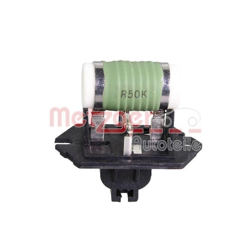 METZGER AUTOTEILE Vorwiderstand, Elektromotor (K&uuml;hlerl&uuml;fter) 0917763
