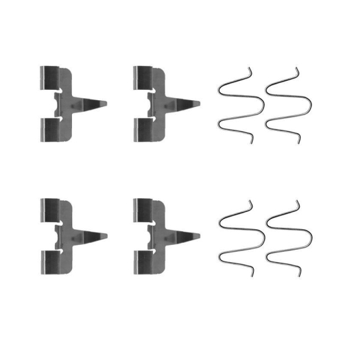 BOSCH Zubeh&ouml;rsatz, Scheibenbremsbelag 1 987 474 619