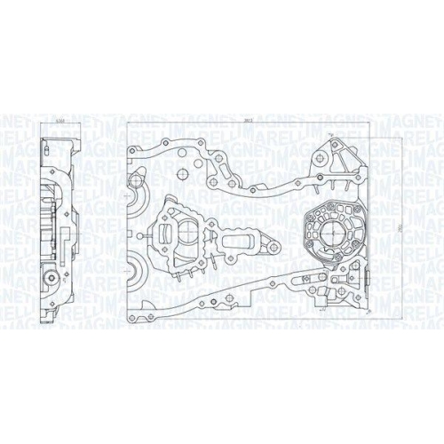 MAGNETI MARELLI &Ouml;lpumpe 351516000156