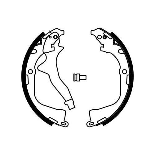 ABE Bremsbackensatz C0W023ABE