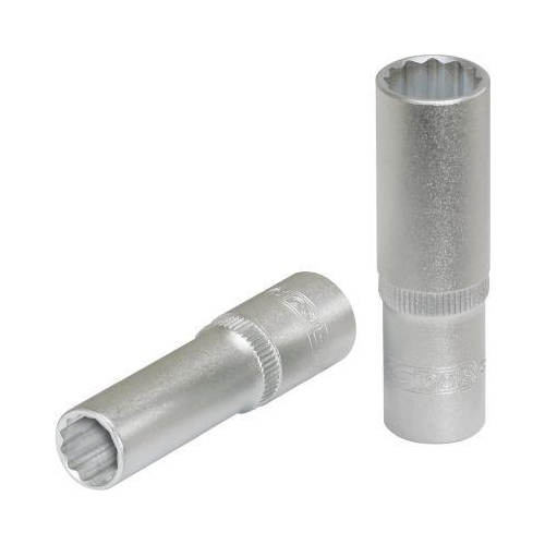 1/4 Zoll 12-kant-Stecknuss, lang, 7mm auf H&auml;nger KS TOOLS 917.1607-E