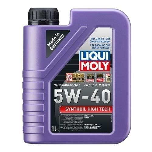 Liqui Moly Synthoil High Tech, 5W-40 Motoröl, 6-Liter Kanister, 1307+1306