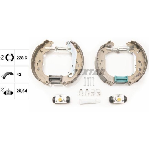 TEXTAR Bremsbackensatz Shoe Kit Pro 84064900