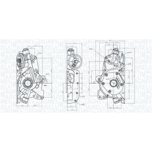 MAGNETI MARELLI &Ouml;lpumpe 351516000134