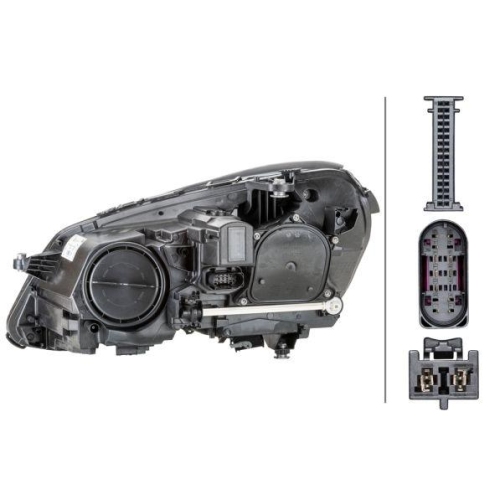 HELLA Hauptscheinwerfer 1EX 011 066-621