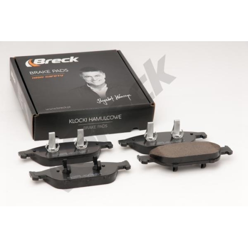 BRECK Bremsbelagsatz, Scheibenbremse 25158 00 551 00
