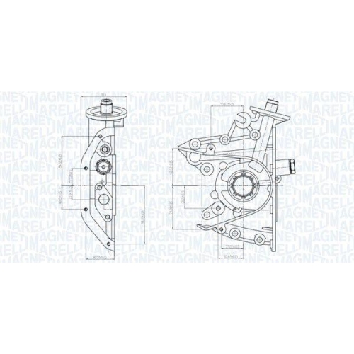 MAGNETI MARELLI &Ouml;lpumpe 351516000113