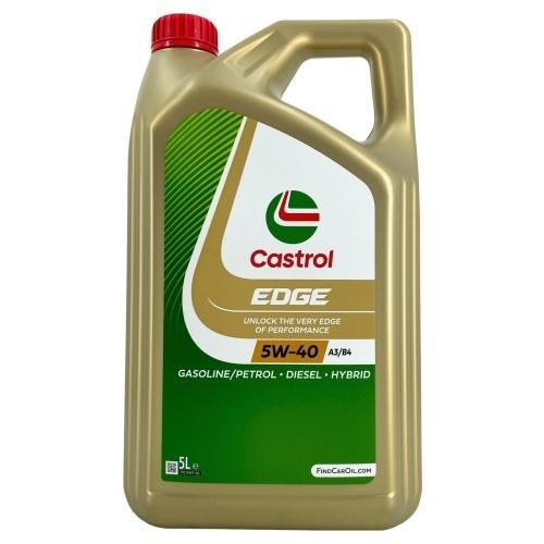 Motor&ouml;l Castrol Edge 5W-40 A3/B4 API SP Mercedes Renault VW BMW 20 Liter 15F719