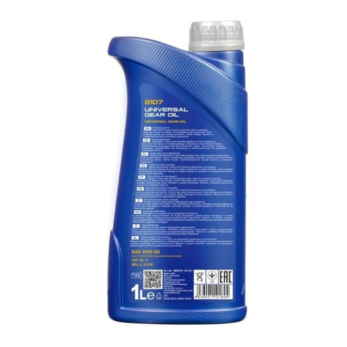 Mannol Universal Getriebe&ouml;l 80W-90 GL-4 1 Liter Flasche MN8107-1